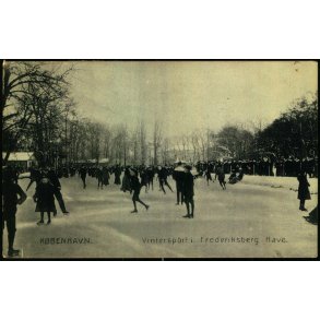 Kbenhavn - Vintersport i Frederiksberg Have - Stender 10637 - Brugt