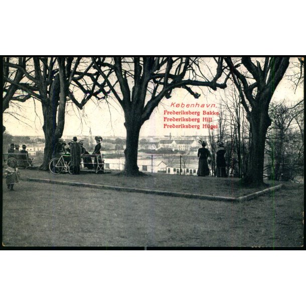 Kbenhavn - Frederiksberg Bakke - u/n - Brugt