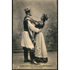 Gerda Krum-Nathansen og Holger Reenberg - Den glade Enke - Alex Vincent 1357 - Brugt 