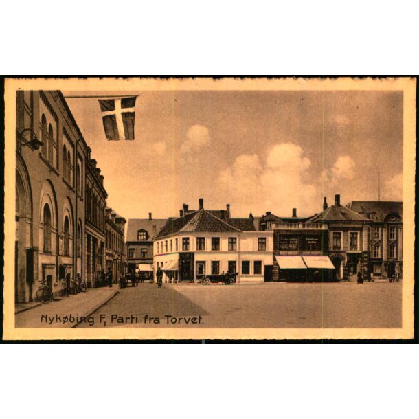 Nyk�bing F. - Parti fra Torvet - V.Kristoffersen u/n - Ubrugt