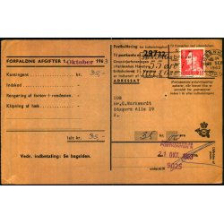 Indbetalingskort for Grundejerforening - 21 - 10 - 1983