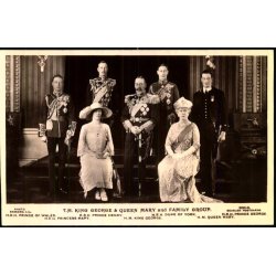 Kong Georg 5 - Dronning Mary med familie -  Ubrugt