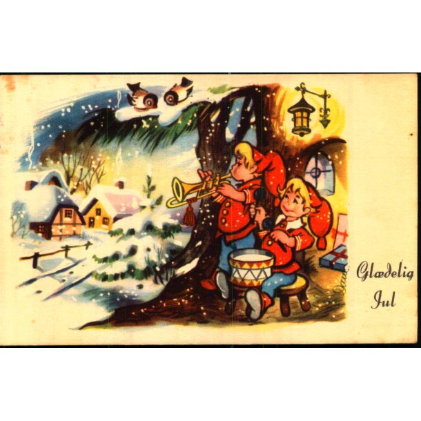 Dam - Gl�delig Jul - Jali Serie 1292 - Brugt