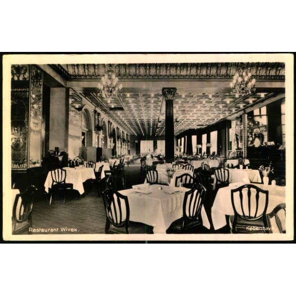 Kbenhavn - Restaurant Wivex - Alex Vincent 2 - Brugt - Bulet !