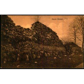 Gurre Ruiner - J.M. 813 - Ubrugt