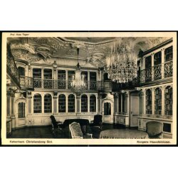 K�benhavn - Christiansborg Slot - Kongens Haandbibliotek - ?? - P�kl�bet papir !