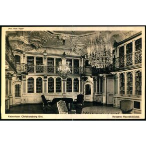 K�benhavn - Christiansborg Slot - Kongens Haandbibliotek - ?? - P�kl�bet papir !