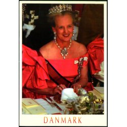 Dronning Margrethe II - Svanen 4 R - 12x17 cm. - Ubrugt