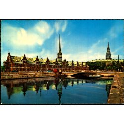 K�benhavn - B�rsen og Christiansborg Slot - Kr�ger 989/5 - Brugt