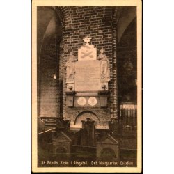 Sct.  Bendts Kirke i Ringsted - Det Neergaarske Epitafium - Flensborg 651 - Ubrugt