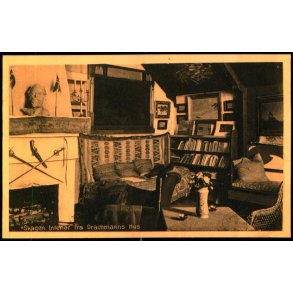Skagen - Interi�r fra Drachmanns Hus - Knudstrup u/n - Brugt