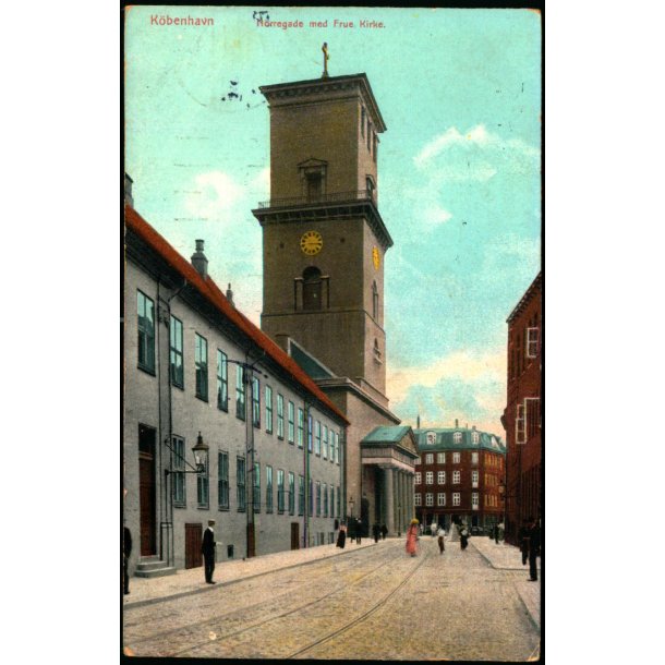 K�benhavn - N�rregade med Frue Kirke - u/n