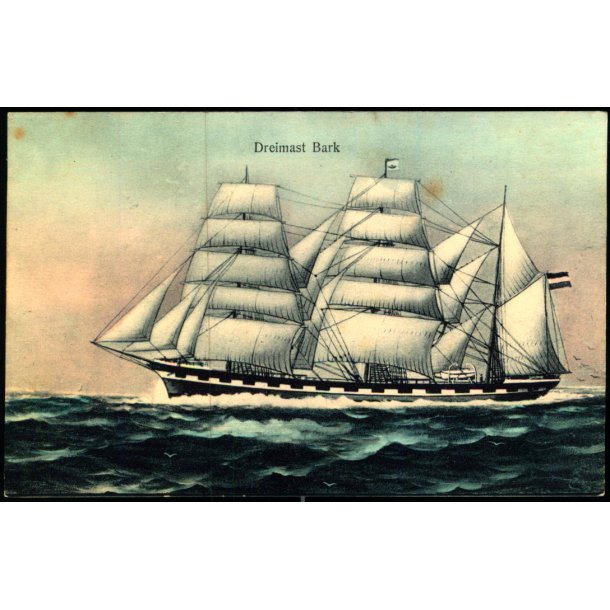 Dresmast Bark - Glckstadtt &amp; Mnden 32129 - Ubrugt