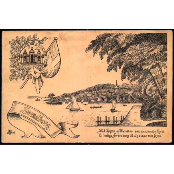 Svendborg - Aug. Schultz u/n - Brugt 