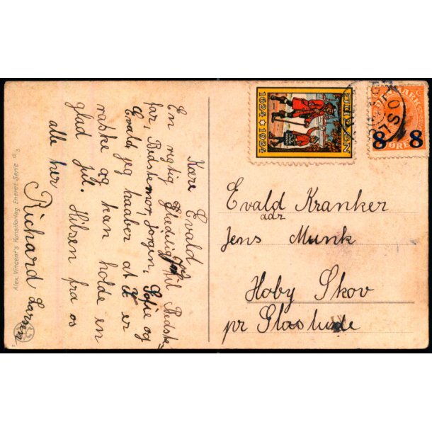 GLOSLUNDE p Postkort