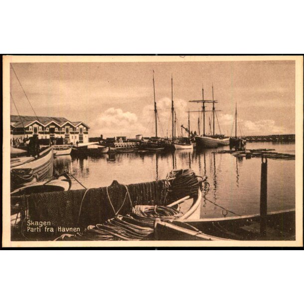 Skagen - Parti fra Havnen -  Skagen Kortforlag 16166 - Ubrugt