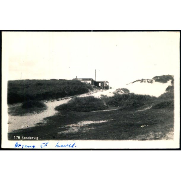 S�ndervig - Fotokort 178 - Brugt