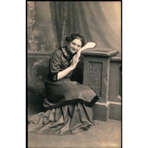 Fotokort Ukendt - Dame - Ubrugt