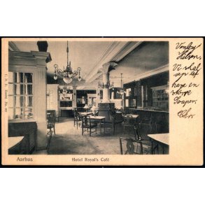 Aarhus - Hotel Royal`s Cafe - C.M.B. 697 - Brugt