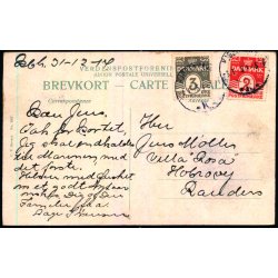 Bornholm - Klippeparti ved Randklve - C.F. Eneret 697 - Brugt