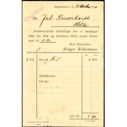 Holger Willumsen - Kbh.  - u/n - Brugt