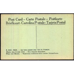 Paris - 14. Juli 1919 - Ubrugt