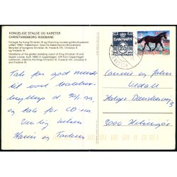 Kongelige Stalde og Kareter - Christiansborg Ridebane - Central Tryk u/n - Brugt