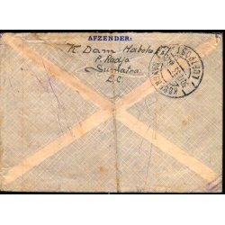 Luftpost Brev fra Hollandsk Indien til Danmark - 18 - 12 - 33