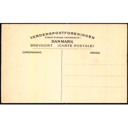 Flade Kirke med b�gebevokset Gravh�j - Jensen 3799 - Ubrugt