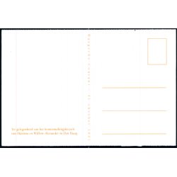 Prins Willem Alexander - Maxima - Haagsche u/n - Ubrugt