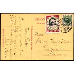 Julemrke 1911 p Postkort