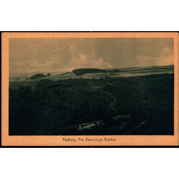 Faaborg - Fra Svanninge Bakker - David I. Bager u/n - Ubrugt