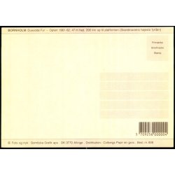 Bornholm - Dueodde Fyr - Colbergs papir 606 - Ubrugt