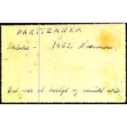 PARTIZANKA - Oktober 1952 - Fotokort u/n - Ubrugt