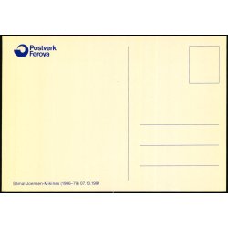 S&agrave;mal Joensen - Mikines - Postverk Froya u/n - Ubrugt