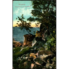 Bornholm - Klippeparti ved Randklve - C.F. Eneret 697 - Brugt