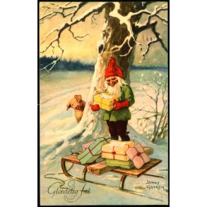 Jenny Nystrm - Gldelig jul -  u/n - Brugt