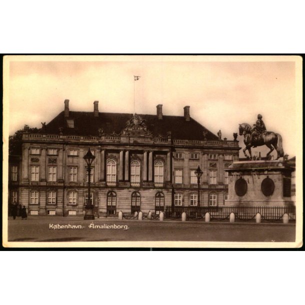 K�benhavn - Amalienborg - u/n
