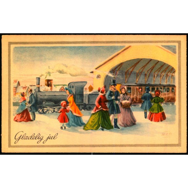 Hans Christian Petersen - Gldelig jul - Serie 57 - Brugt