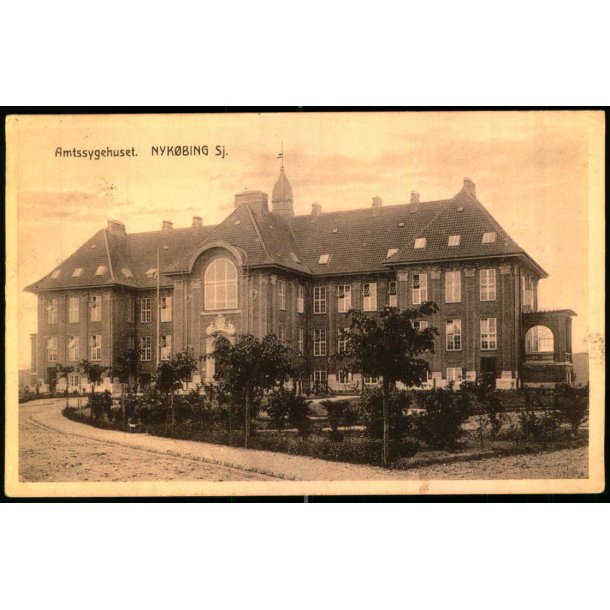 Amtssygehuset - Nyk�bing Sj. - Poul Helms Bogh. 34408 - Brugt