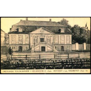 �resunds Toldkammer i Helsing�r C. 1840 - K. Nielsen u/n - Ubrugt . Svagt Hj�rne !