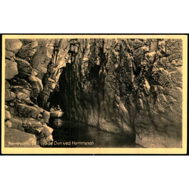 Bornholm - Den vaade Ovn ved Hammeren - K.H. Olsen 551 - Ubrugt