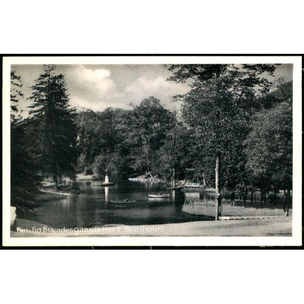 Parti fra Brndegaards Have - Bornholm - Johs. Hammer 70665