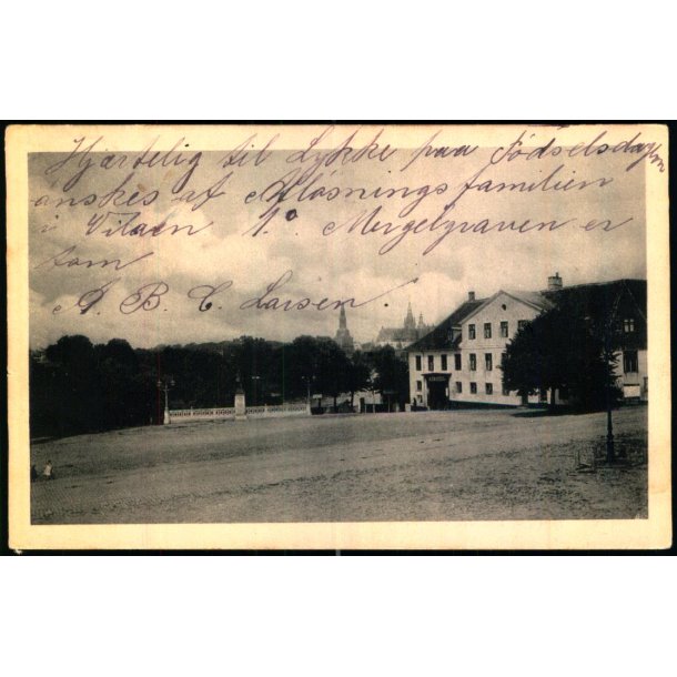 Udsigt til Frederiksborg Slot - L. Christensen 146 - Brugt