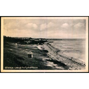 Gilleleje - Udsigt fra Fyrbakkerne - L. Larsen 11 - Ubrugt