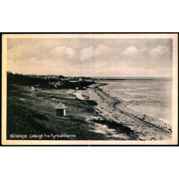 Gilleleje - Udsigt fra Fyrbakkerne - L. Larsen 11 - Ubrugt