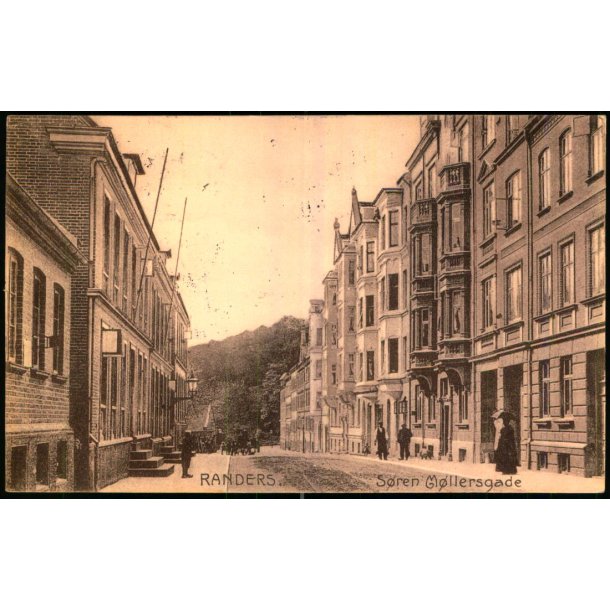Randers - S�ren M�llersgade - Papirhuset 10345 - Brugt