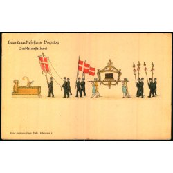 Haandvrkerfestens Vogntog - Snedkermesterlavets Vogn - A. Jacobsen u/n - Ubrugt 