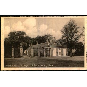 Kbenhavn - Indgangen til Frederiksberg Have - Stender 206 - Brugt