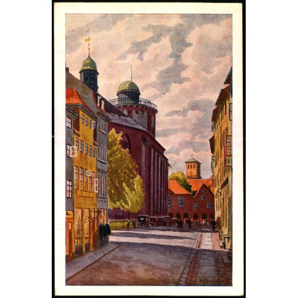 K�benhavn - Rundet�rn og Trinitatis Kirke - W. Albertsens u/n - Ubrugt